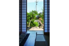 和室から臨む日本庭園の光景はご主人がお気に入りのポイント